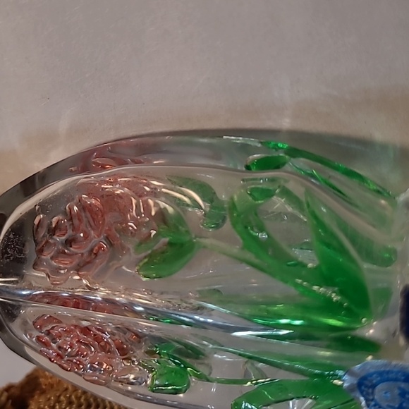 Women's Vintage  I. W. Rice Hand Cut Perfume Bottle - Picture 3 of 13